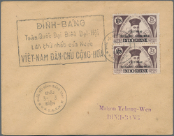 Vietnam-Nord (1945-1975): 1960/1979. Zusammenstellung Von Briefen (20, Darunter Drei Briefe Von Mili - Vietnam