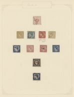 Alle Welt: 1840-1920 Ca., "THE BATH PHILATELIC SOCIETY REFERENCE & STUDY COLLECTION" : Comprehensive - Collections (without Album)