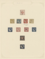 Alle Welt: 1840-1920 Ca., "THE BATH PHILATELIC SOCIETY REFERENCE & STUDY COLLECTION" : Comprehensive - Collezioni (senza Album)