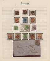 Alle Welt: 1840 From, Attractive And Valuable Collection In A KA-BE Binder With Focus On European St - Collections (without Album)