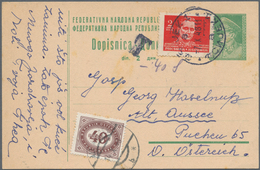 Alle Welt: 1870/1980 (ca.), Collection Of Apprx. 130 Covers From Various Countries To Austria, Espec - Collezioni (senza Album)