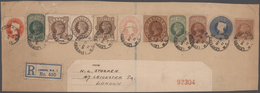 Alle Welt: 1880/1960 (ca.), Collection Of Nearly 130 Entires, Mainly Stationeries (unused+used), Com - Colecciones (sin álbumes)