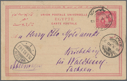 Alle Welt: 1880/1995 (ca.) Holding Of Ca. 780 Unused/CTO-used And Used Postal Stationeries, Incl. Po - Collections (sans Albums)