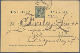 Alle Welt: From 1880 Holding Of Ca. 870 Unused/CTO-used And Used Postal Stationeries, Incl. Postal S - Collections (without Album)