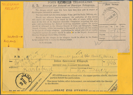 Alle Welt: 1899 - 1974 (ca.), Small Interesting Batch Of Money Orders, International Reply Coupons A - Collezioni (senza Album)