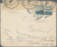 Alle Welt: 1910/1988, Lot Of 22 Covers/cards With Special Features Like Damaged In Handling, Postall - Sammlungen (ohne Album)