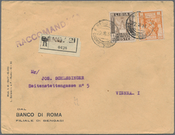 Alle Welt: 1920/1980 (ca.), Holding Of Several Hundred Covers/cards, E.g. Europe, Asia, Strong Secti - Collections (without Album)