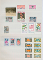 Afrika: 1968/1969, French Africa, Collection Of Apprx. 377 Imperf. Stamps, Apparently Mainly Complet - Africa (Other)