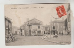 CPA MAZIERE EN GATINE (Deux Sèvres) - La Place - Mazieres En Gatine