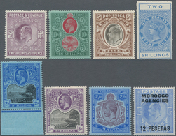 Britische Kolonien: 1840/1935 (ca.), Duplicates On Two Stocksheets And 28 Stockcards With Many Unusu - Otros & Sin Clasificación