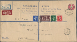 Britische Kolonien: 1937, Coronation Issue, Assortment Of 41 Different Covers, Mainly F.d.c. - Other & Unclassified