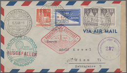 Flugpost Europa: 1932/1972, Lot Of Apprx. 94 Flight Covers/cards, Incl. First And Special Flights, H - Otros - Europa