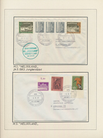 Schiffspost Alle Welt: 1959/1983, Collection Of Apprx. 650 Covers/cards In Eight Binders, Comprising - Altri & Non Classificati