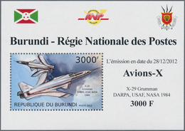 Thematische Philatelie: 2011/2013, Burundi. A Big Lot Of Different Topics In Complete Souvenir Sheet - Unclassified