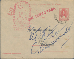 Thematik: Antarktis / Antarctic: 1948/1987, Collection Of Apprx. 200 Covers Bearing Argentinian Fank - Autres & Non Classés