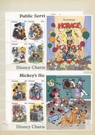 Thematik: Comics / Comics: 1980s/1990s, WALT DISNEY, Comprehensive MNH Accumulation In Two Stockbook - Stripsverhalen