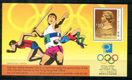 4962 - HONGKONG - Block 19 Postfrisch - Olympia - Mnh Mini Sheet - Olympics - Blocks & Kleinbögen