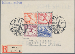 Thematik: Olympische Spiele / Olympic Games: 1936 - Berlin, Außergewöhnlich Umfangreiche Und Hochwer - Otros & Sin Clasificación