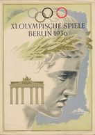 Thematik: Olympische Spiele / Olympic Games: 1936 - Berlin, Das Telegramm Zur Veranstaltung Mit DV C - Otros & Sin Clasificación