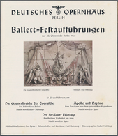 Thematik: Olympische Spiele / Olympic Games: 1936, German Reich For Berlin '36. Lot With Two Attract - Andere & Zonder Classificatie