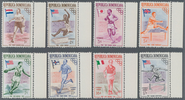 Thematik: Olympische Spiele / Olympic Games: 1957, DOMINICAN REPUBLIC: Summer Olympics Melbourne 195 - Altri & Non Classificati