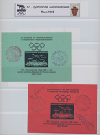 Thematik: Olympische Spiele / Olympic Games: 1960/2006 Olympic Games. Giant Collection In 141 Lindne - Sonstige & Ohne Zuordnung