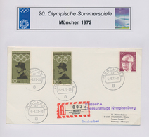 Thematik: Olympische Spiele / Olympic Games: 1972, Olympische Spiele , München, Kiel, Augsburg, Sowi - Sonstige & Ohne Zuordnung