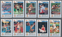 Thematik: Olympische Spiele / Olympic Games: 1992, GRENADA/Grenadines: Summer Olympics Barcelona Set - Sonstige & Ohne Zuordnung