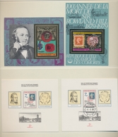 Thematik: Philatelie / Philately: 1966/1990, Sir Rowland Hill/Stamps On Stamps, MNH Collection With - Other & Unclassified