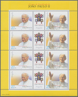 Thematik: Religion / Religion: 2003, Angola: „25 YEARS PONTIFICATE OF POPE JOHN II“ Miniature Sheet, - Andere & Zonder Classificatie