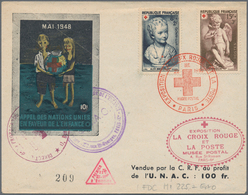 Thematik: Rotes Kreuz / Red Cross: 1905-50: Six Covers And Cards Showing Various Aspects Of Red Cros - Croix-Rouge