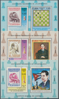 Thematik: Spiele-Schach / Games-chess: 1988, CUBA: 100th Birthday Of Chess Grandmaster José Raúl Cap - Echecs