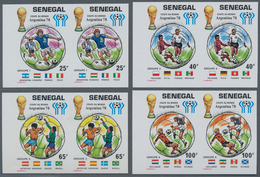 Thematik: Sport-Fußball / Sport-soccer, Football: 1978, SENEGAL: Football World Championship Argenti - Altri & Non Classificati