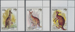 Thematik: Tiere, Fauna / Animals, Fauna: 1984, NIUE: International Stamp Exhibition Ausipex Part Set - Other & Unclassified