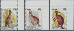 Thematik: Tiere, Fauna / Animals, Fauna: 1984, NIUE: International Stamp Exhibition Ausipex Part Set - Andere & Zonder Classificatie