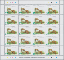 Thematik: Tiere-Reptilien / Animals-reptiles: 2002, Angola: REPTILES, Complete Set Of Four In An Inv - Autres & Non Classés