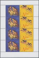 Thematik: Weihnachten / Christmas: 2003, Angola: „CHRISTMAS “, Complete Set Of 4 In Miniature Sheets - Kerstmis