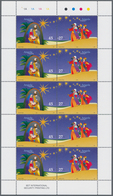 Thematik: Weihnachten / Christmas: 2004, Angola: „CHRISTMAS“, Complete Set Of Two In Miniature Sheet - Christmas