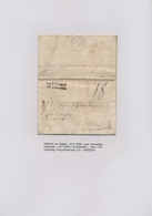 Albanien: 1809-1990, Thematic Collection In Album Starting Folded Envelope "CATTARO IN ALBANIA" 1809 - Albania