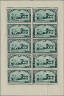 Belgien: 1935, Salon International Du Timbre Complete Set Of Three Showing An Old Five-horse Postal - Collezioni