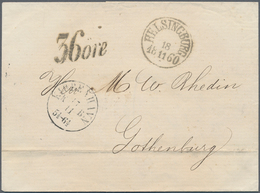 Dänemark: 1860-1939: Ten Covers And Postal Stationery Cards From Denmark, Faroe Islands, Greenland A - Cartas & Documentos