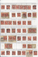 Dänemark - Stempel: 1950/1912, Specialised Accumulation Of Apprx. 1890 Stamps Showing Clear Strikes - Macchine Per Obliterare (EMA)
