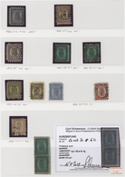 Finnland: 1860/1870 (ca.), Rouletted Issues, Lot Of Twelve (mainly Used) Stamps, Slightly Varied Con - Gebraucht