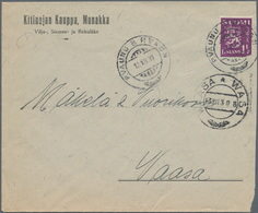 Finnland - Stempel: 1902/1942, Railway Cancellations, Assortment Of Apprx. 40 Covers And Cards Beari - Sonstige & Ohne Zuordnung