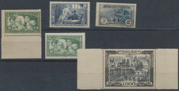 Frankreich: 1917/1950, Splendid Lot Of Better Mint Stamps, E.g. Maury Nos. 152, 153, 154 (2), 155, 2 - Collections