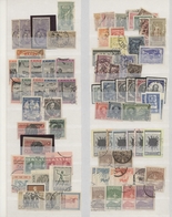 Griechenland: 1896/2001, Comprehensive Accumulation In A Thick Stockbook With Plenty Of Material, In - Used Stamps