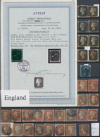 Großbritannien: 1840/1990, GB/Channel Islands/Ireland, Used And Mint Collection In Five Stockbooks, - Sonstige & Ohne Zuordnung