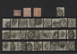 Großbritannien: 1841/1940 (ca.), Mainly Up To 1910, Used And Mint Accumulation On Stockcards With Pl - Altri & Non Classificati