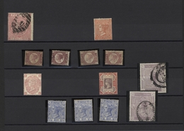 Großbritannien: 1850/1940 (ca.), Mainly Up To 1910, Used And Mint Accumulation On Stockcards With Pl - Sonstige & Ohne Zuordnung