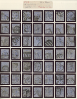 Großbritannien: 1881, 2½d. Blue Wm Crown, Assortment Of 379 Used Stamps: Plate 21 (70), Plate 22 (15 - Sonstige & Ohne Zuordnung